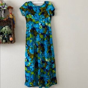 Andrade Resort Shops Honolulu Vintage Dress. Size 12. 100% Cotton.